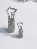 Cataleya jewels Zilveren hanger lachgas klein