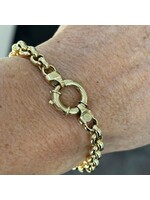 Vintage & Occasion Geelgouden jasseron armband