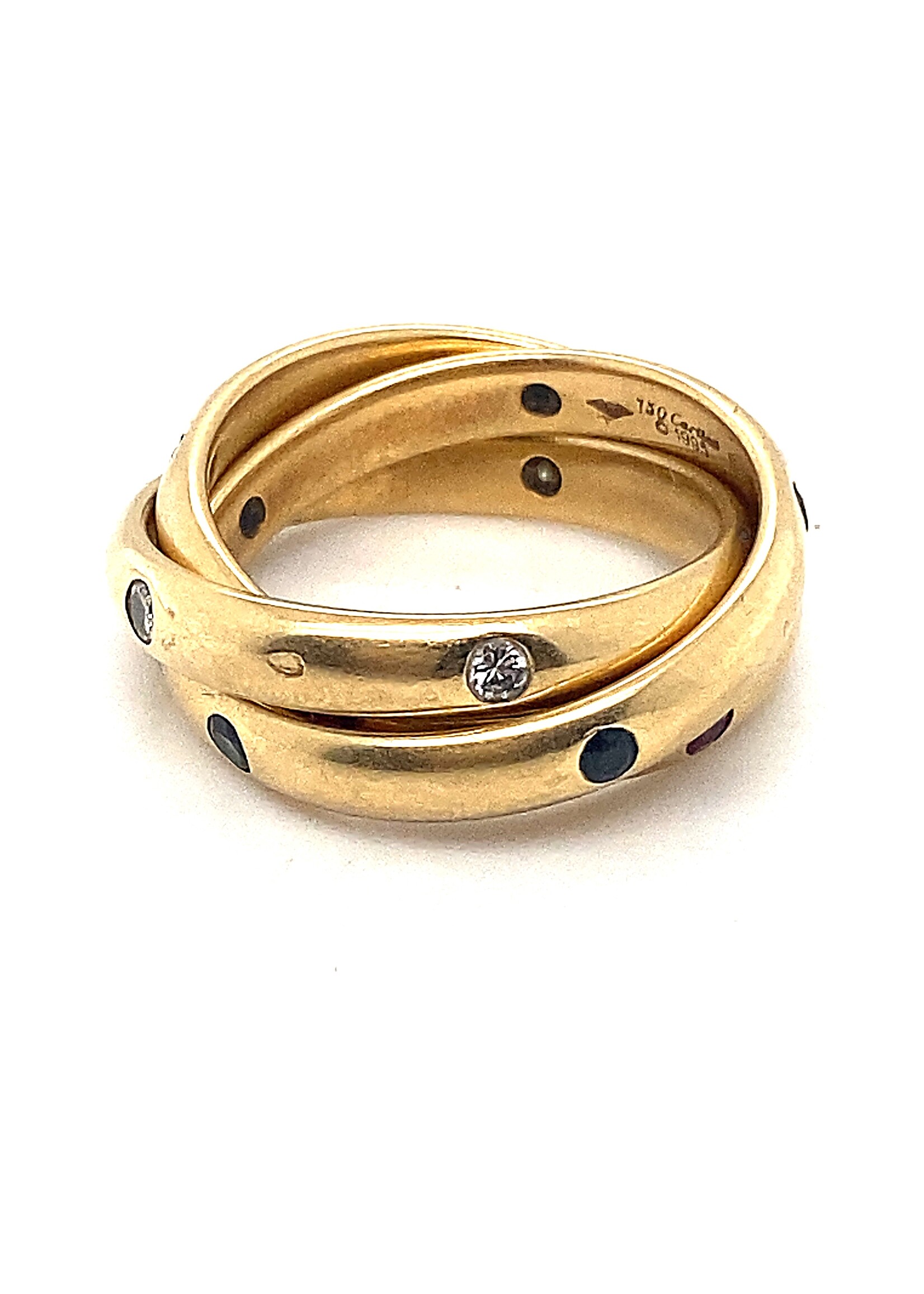 Vintage & Occasion Occasion cartier trinity ring multicolor