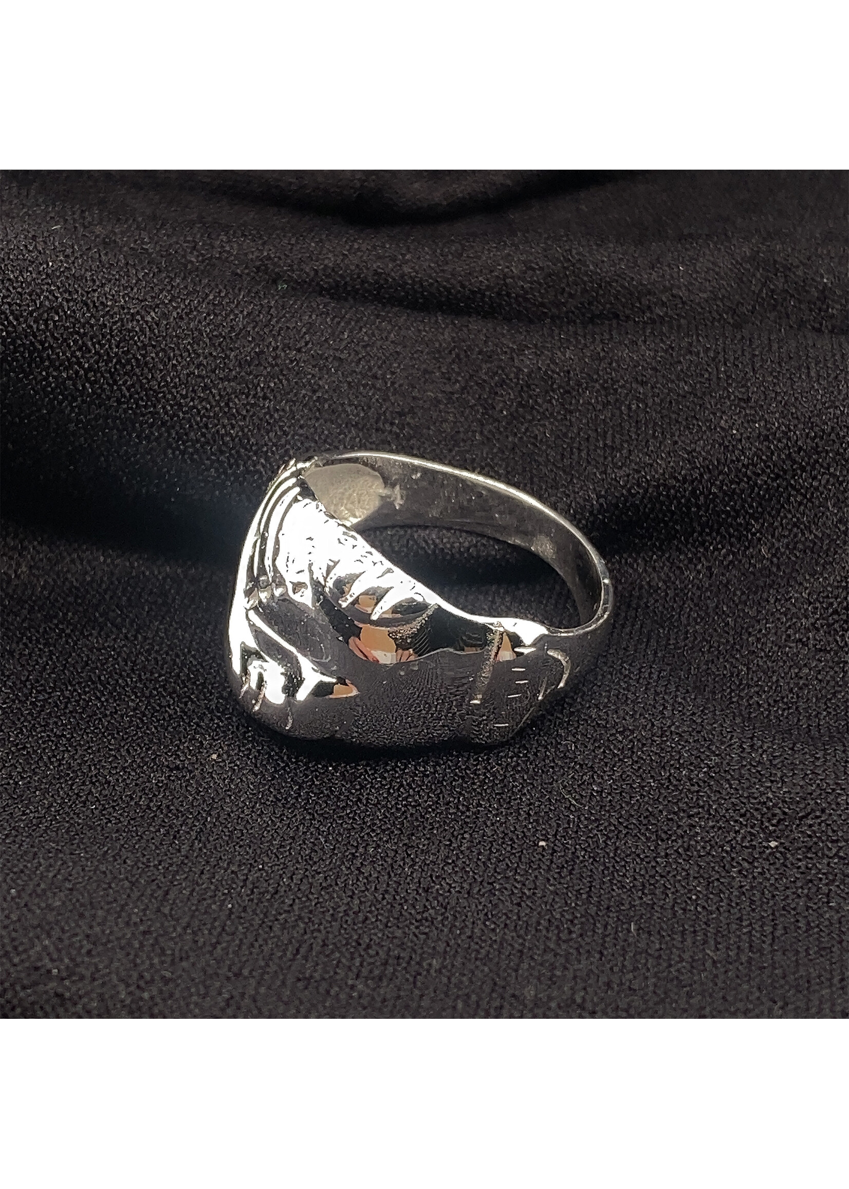 Cataleya jewels Ring met handen zilver