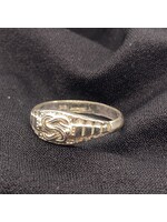 Cataleya jewels Zilveren Rolex ring mattenklopper