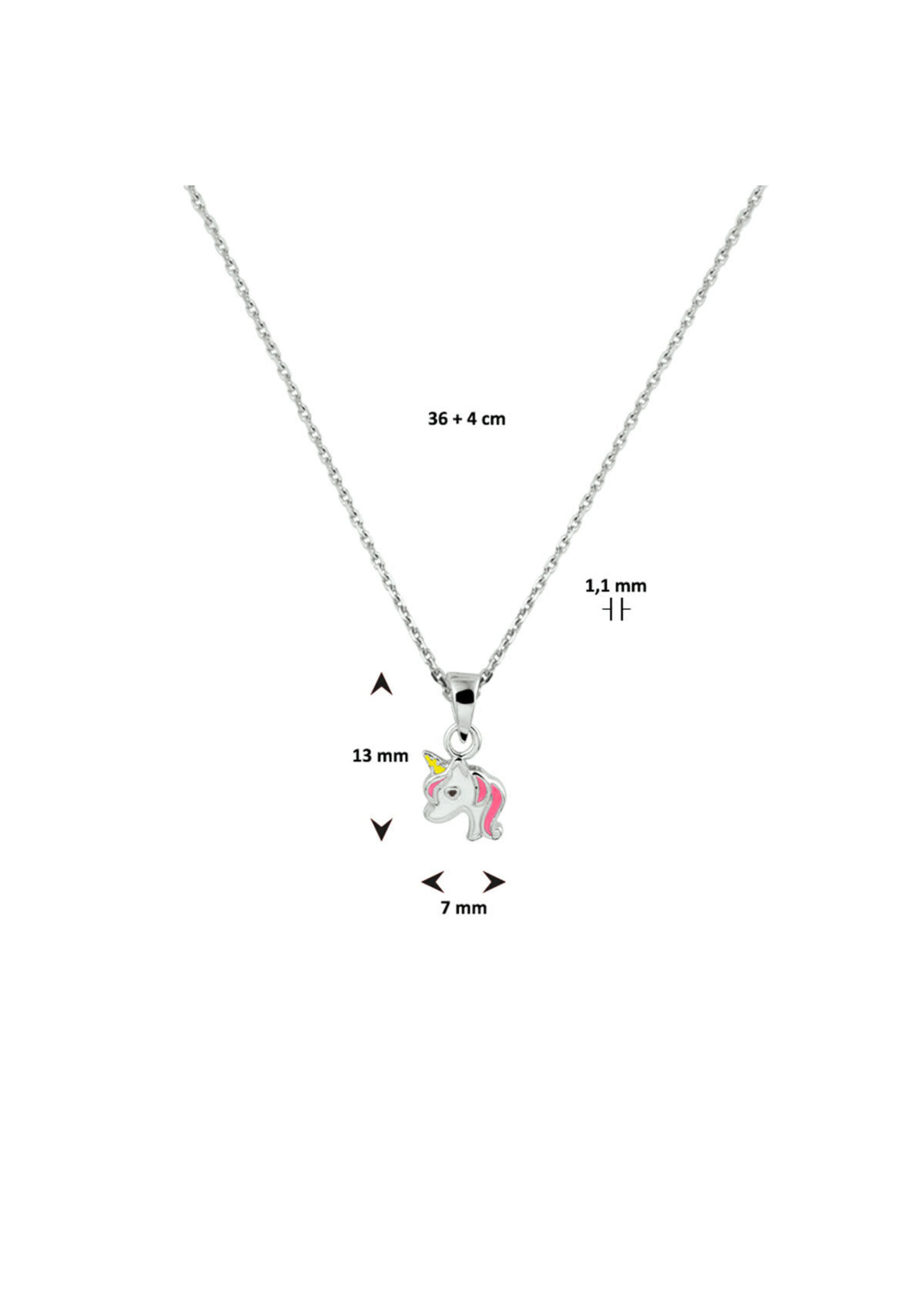 Cataleya jewels collier eenhoorn 36 + 4 cm