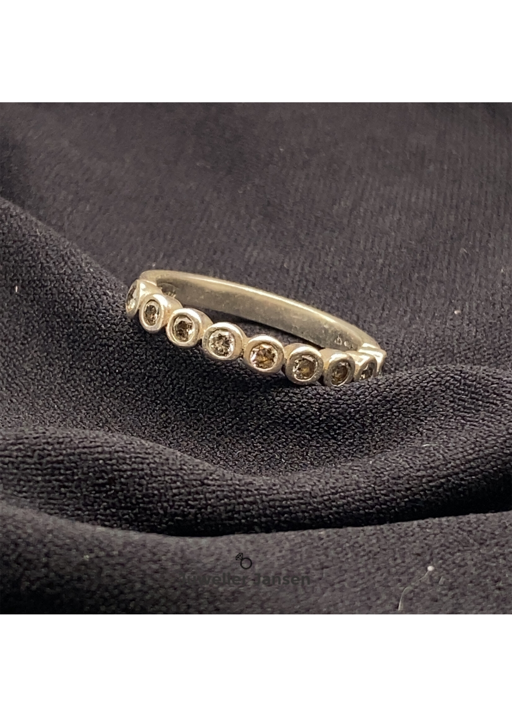 Vintage & Occasion Occasion Ti Sento zilveren ring met zirkonia