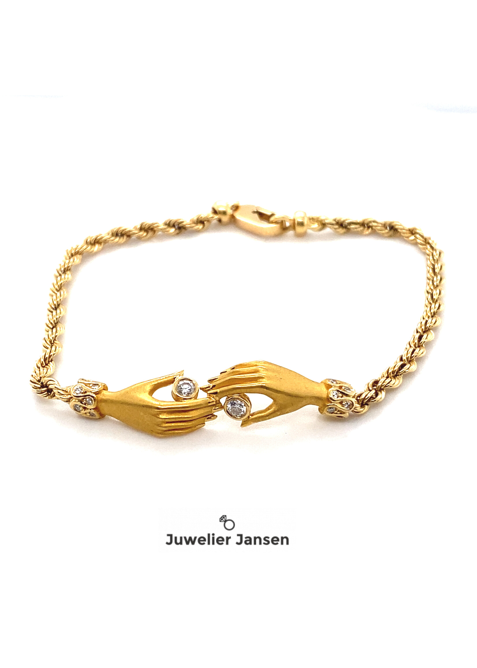 Vintage & Occasion Carrera Y Carrera 18KT Yellow Gold armband