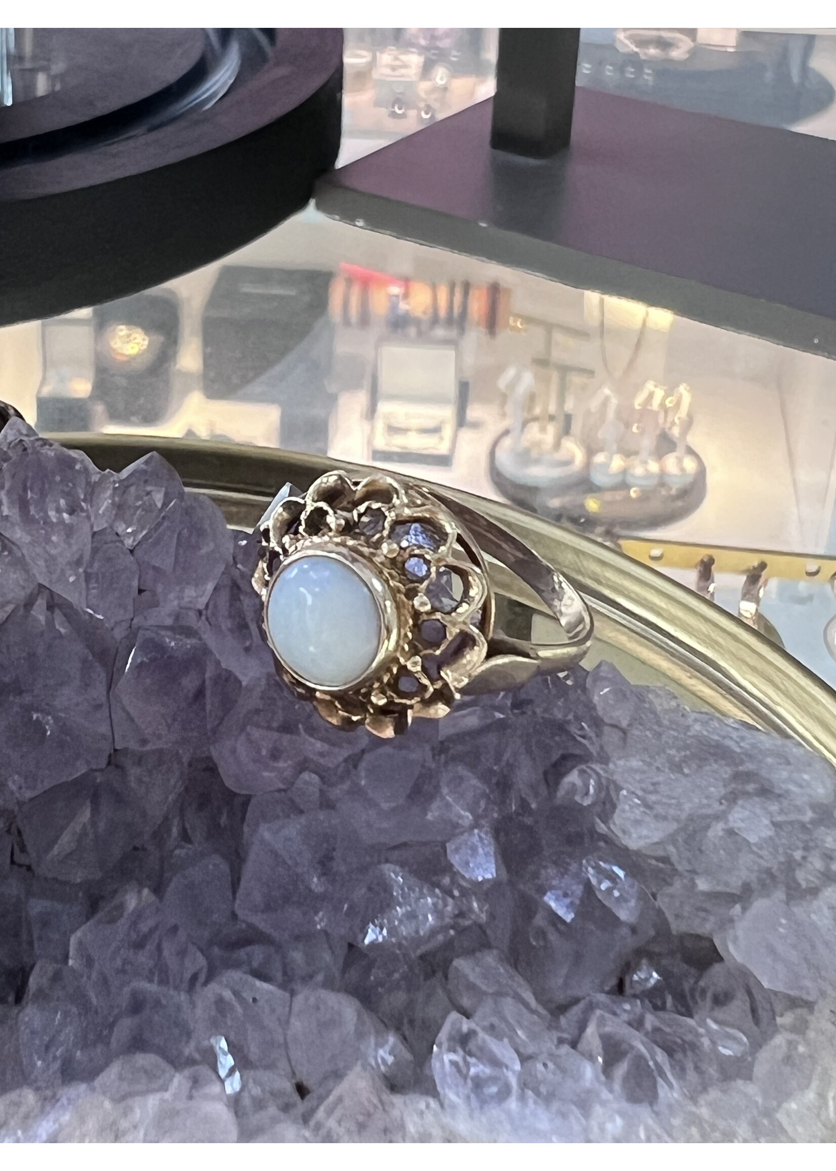 Vintage & Occasion Ring met opaal