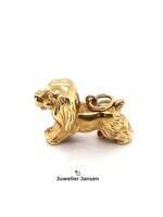 Vintage & Occasion Gouden 14 k  hanger hondje
