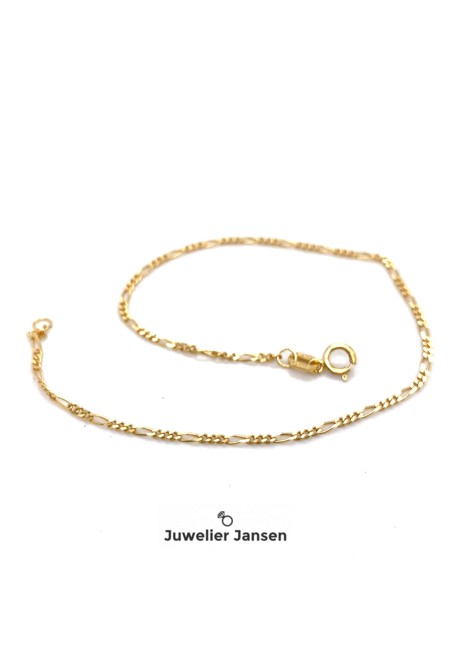 Vintage & Occasion Occasion 14k armband figaro 17.5cm