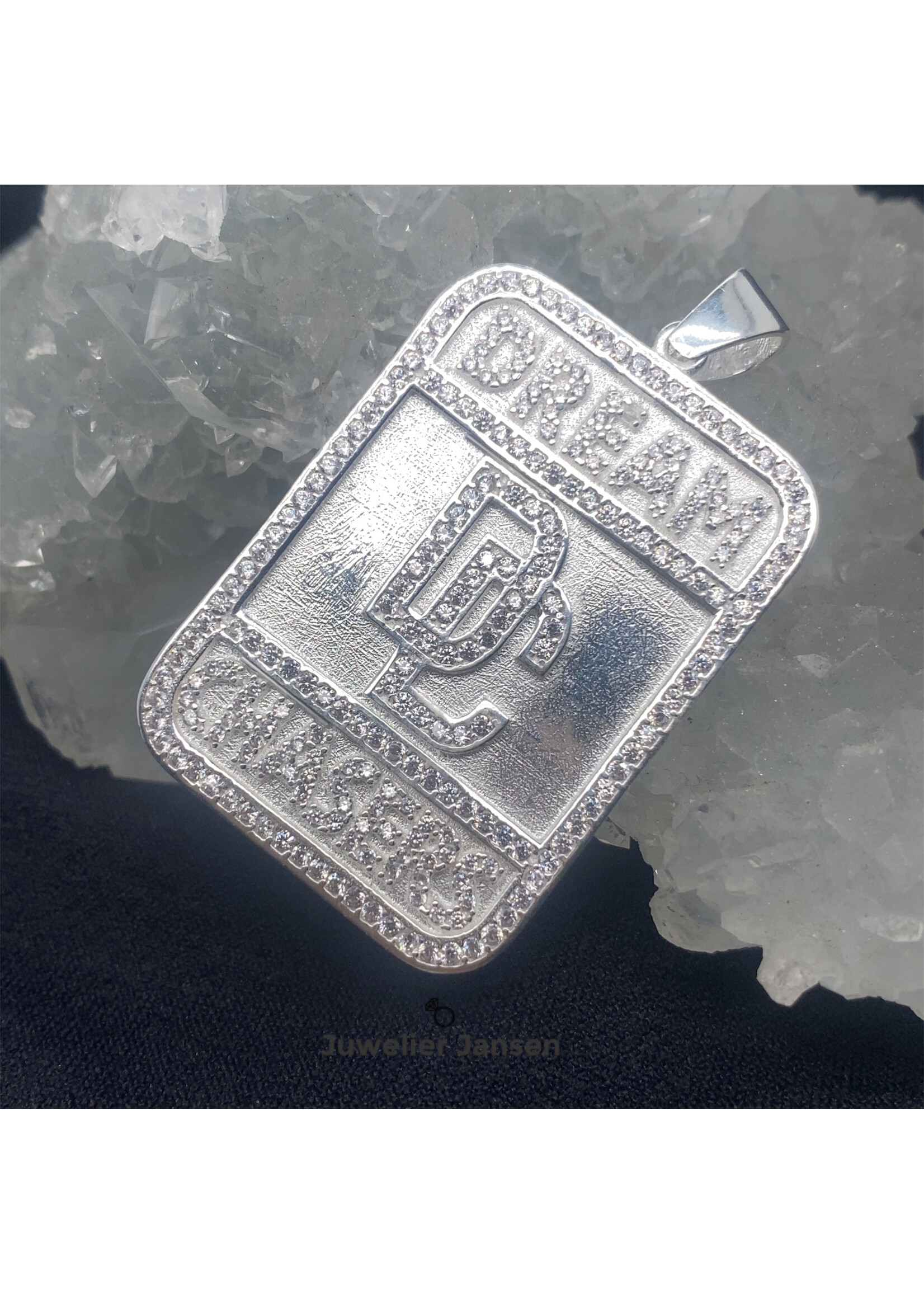 Cataleya jewels Zilveren hanger massief dreamchaser