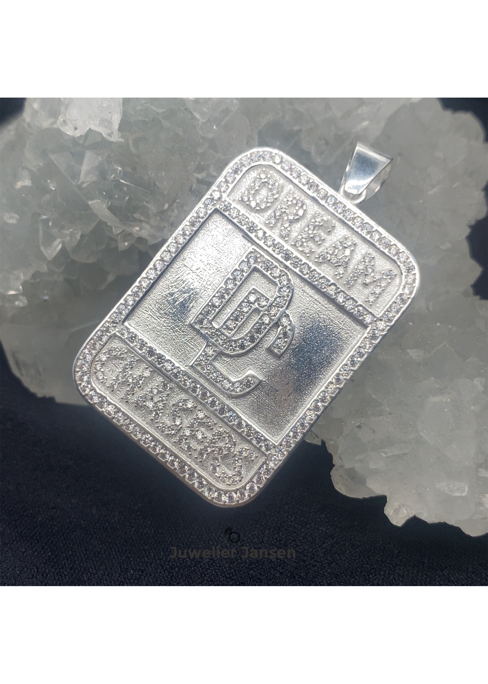 Cataleya jewels Zilveren hanger massief dreamchaser