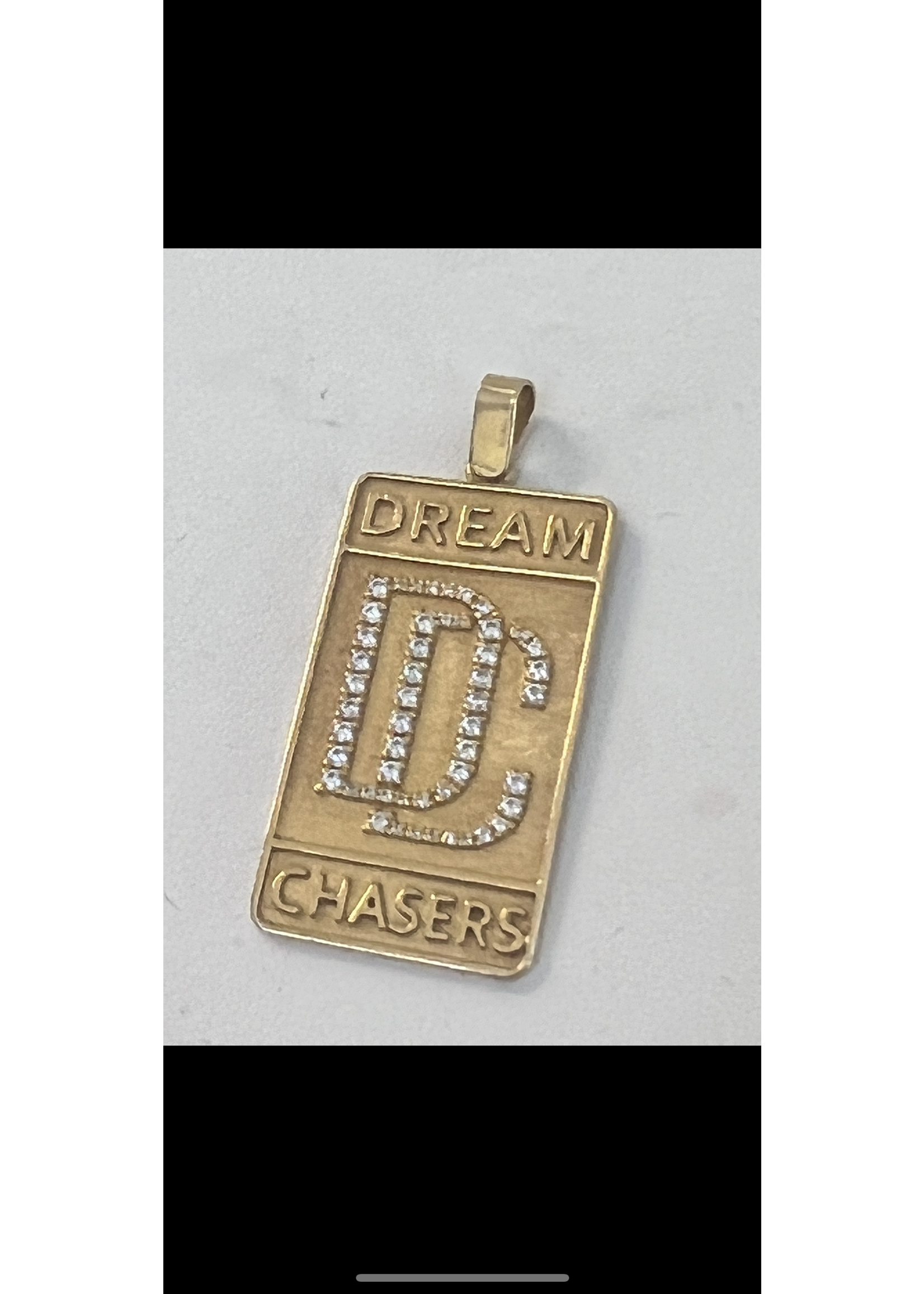 Vintage & Occasion Geelgouden hanger dreamchasers