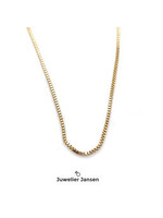 Vintage & Occasion Gouden collier venetiaanse schakel 50cm 0,8mm