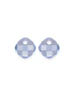 Sparkling Jewels Sparkling Aquamarine Quartz Cushion Cut oorbel edelstenen EAGEM56-CC