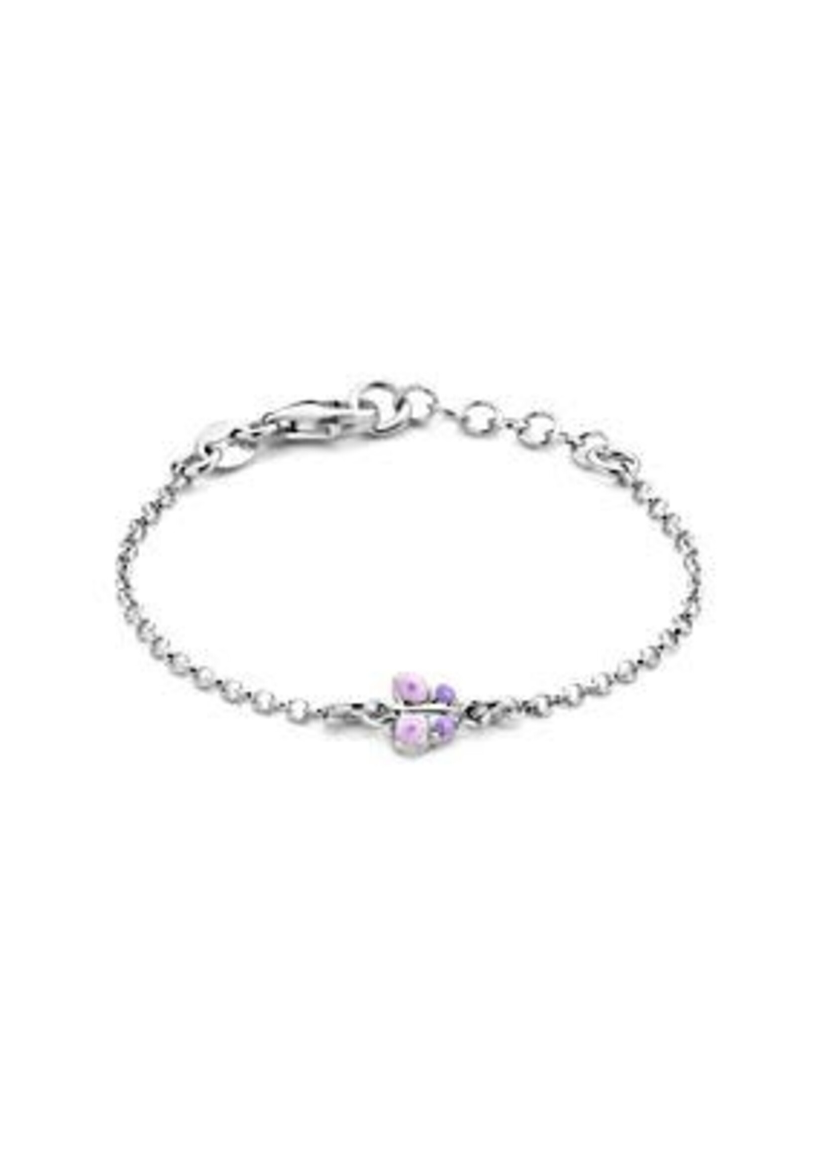 Cataleya jewels armband vlinder 11 + 2 cm paars