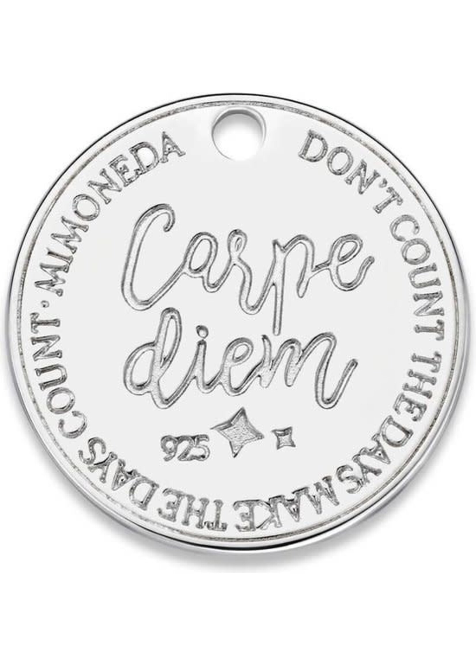 Mi moneda Mi moneda tag rond Carpe diem