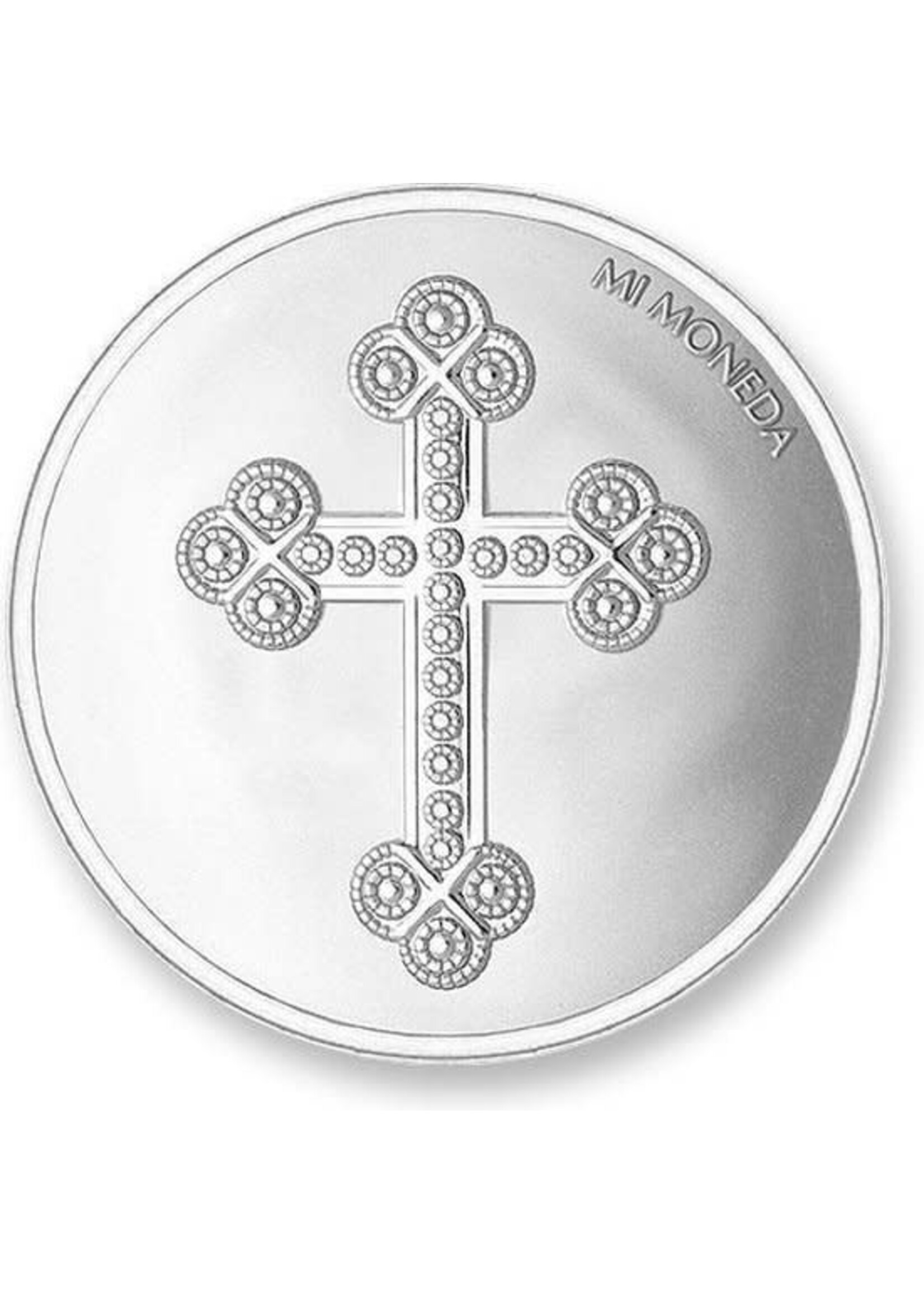 Mi moneda Mi Moneda - MON-CRO-01-L- Silver Munt