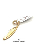 By Jam By jam oorhanger enkel veer - edelstaal