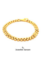 Vintage & Occasion Geelgouden armband bamboe 18k
