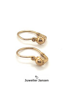 Vintage & Occasion Gouden occasion oorbellen 22k baby