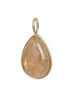Ixxxi IXXXI JEWELRY ROYAL STONE DROP PENDANT STAINLESS STEEL