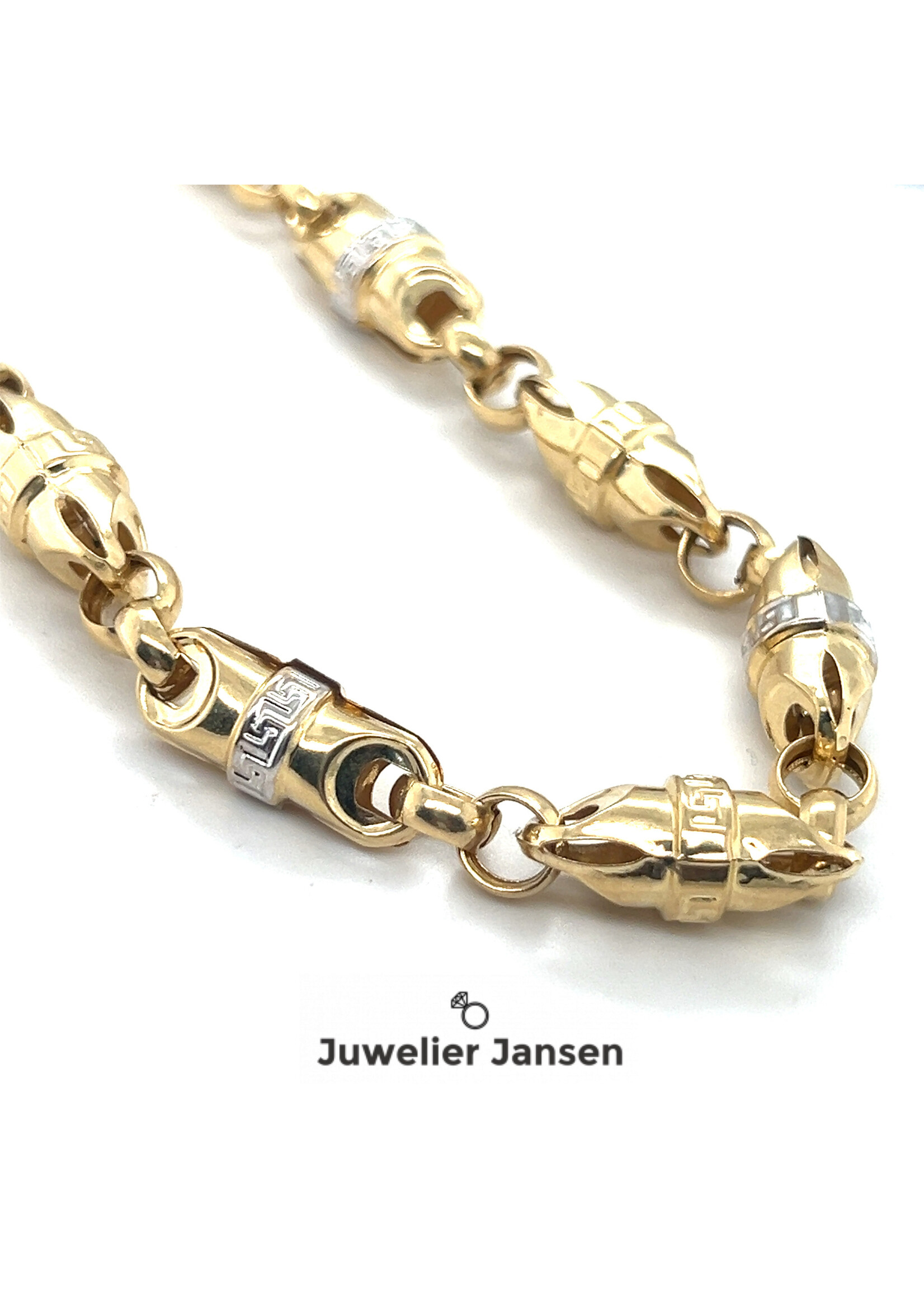 Vintage & Occasion geelgouden versace ketting grof