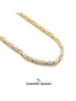 Cataleya jewels Geelgouden Koningsketting 65cm 14kt