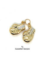 Cataleya jewels Gouden bicolor bedel set bokshandschoenen