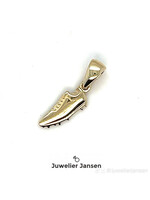 Cataleya jewels Geelgouden hanger voetbalschoen 14 k goud