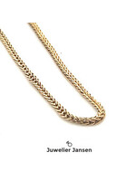 Vintage & Occasion Geelgouden18 k  slang collier  - lengte 41cm