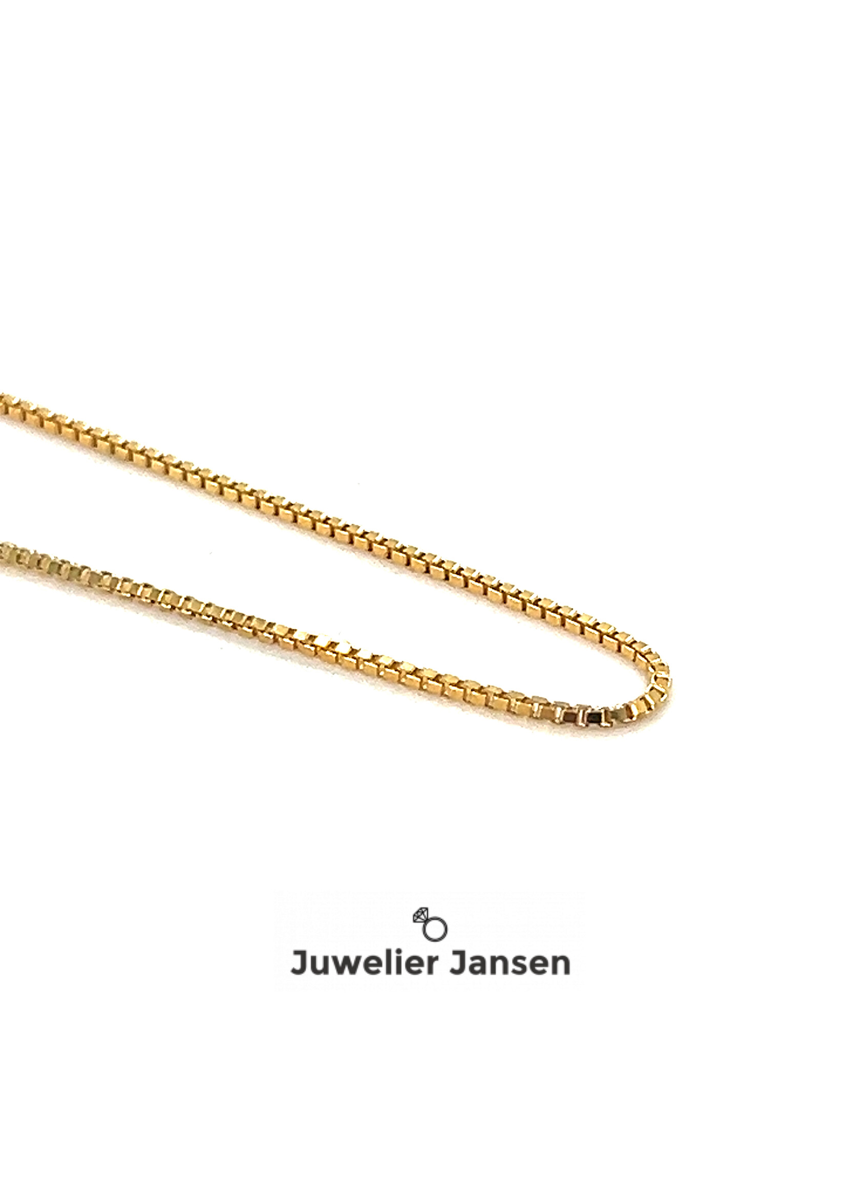 Vintage & Occasion Geelgouden ketting 45 cm 14k