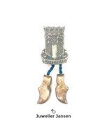 Vintage & Occasion Occasion broche zilver Rotterdam met 2 klompjes