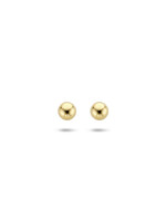 Cataleya jewels Gouden oorknoppen bol 3 mm 14k