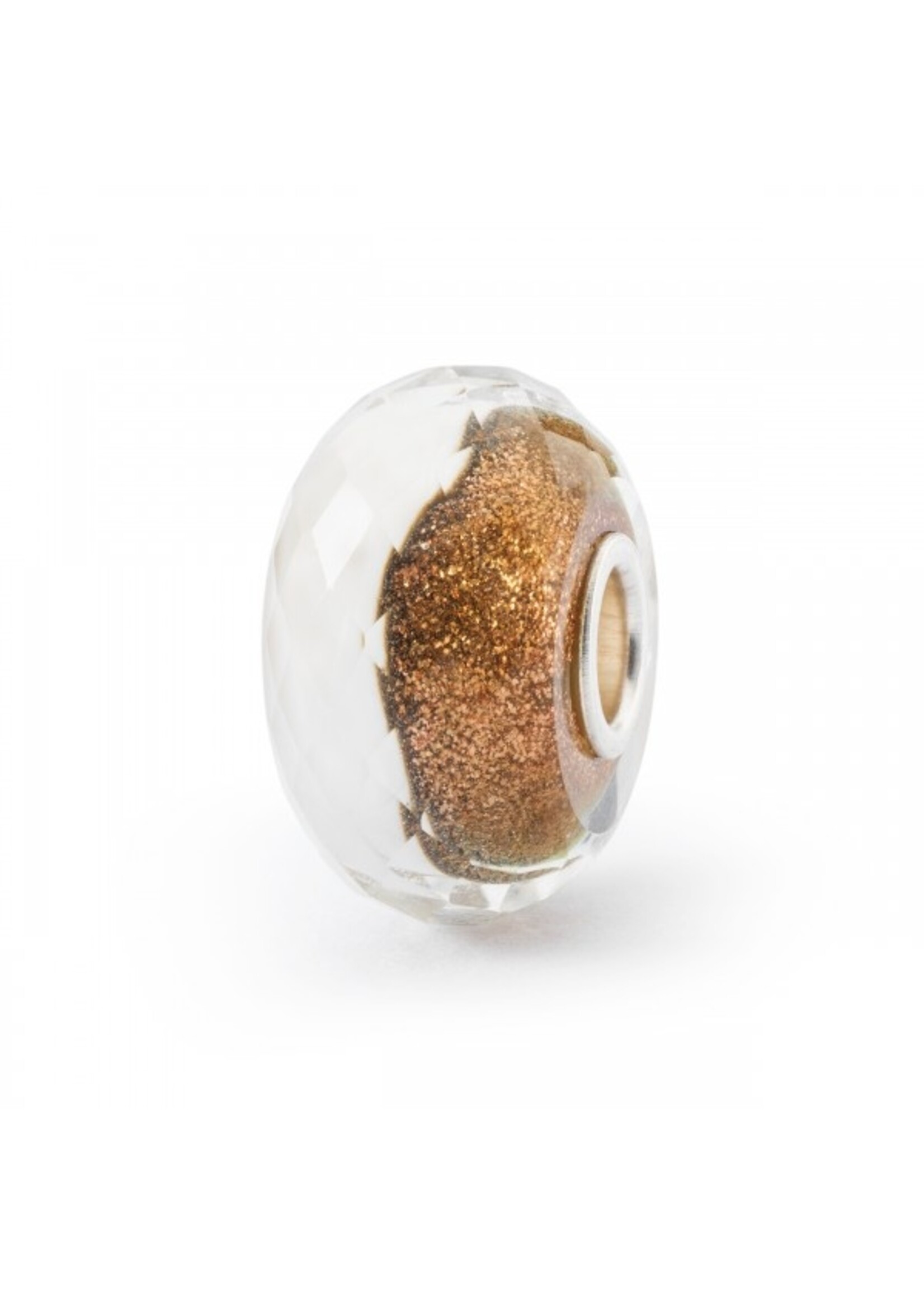 Trollbeads TROLLBEADS TGLBE-30095 KRAAL WINTERWOLKEN ZILVER-GLAS