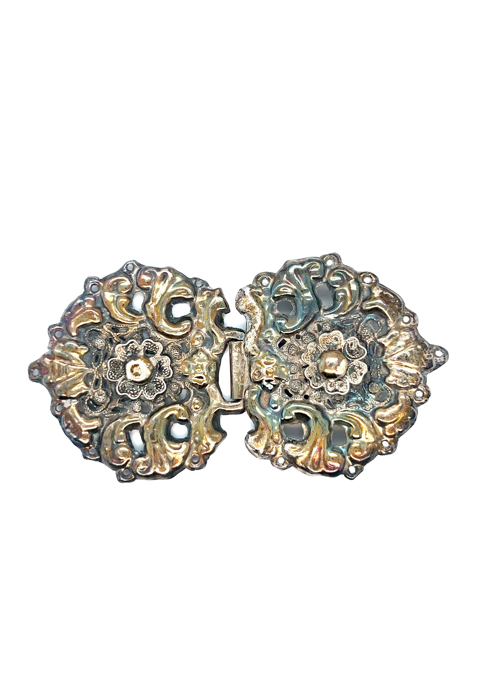 Vintage & Occasion Occasion gesp zilver vintage antiek