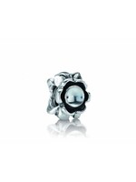 Vintage & Occasion Pandora bedel blauwe topaas bloemen 790279BTP