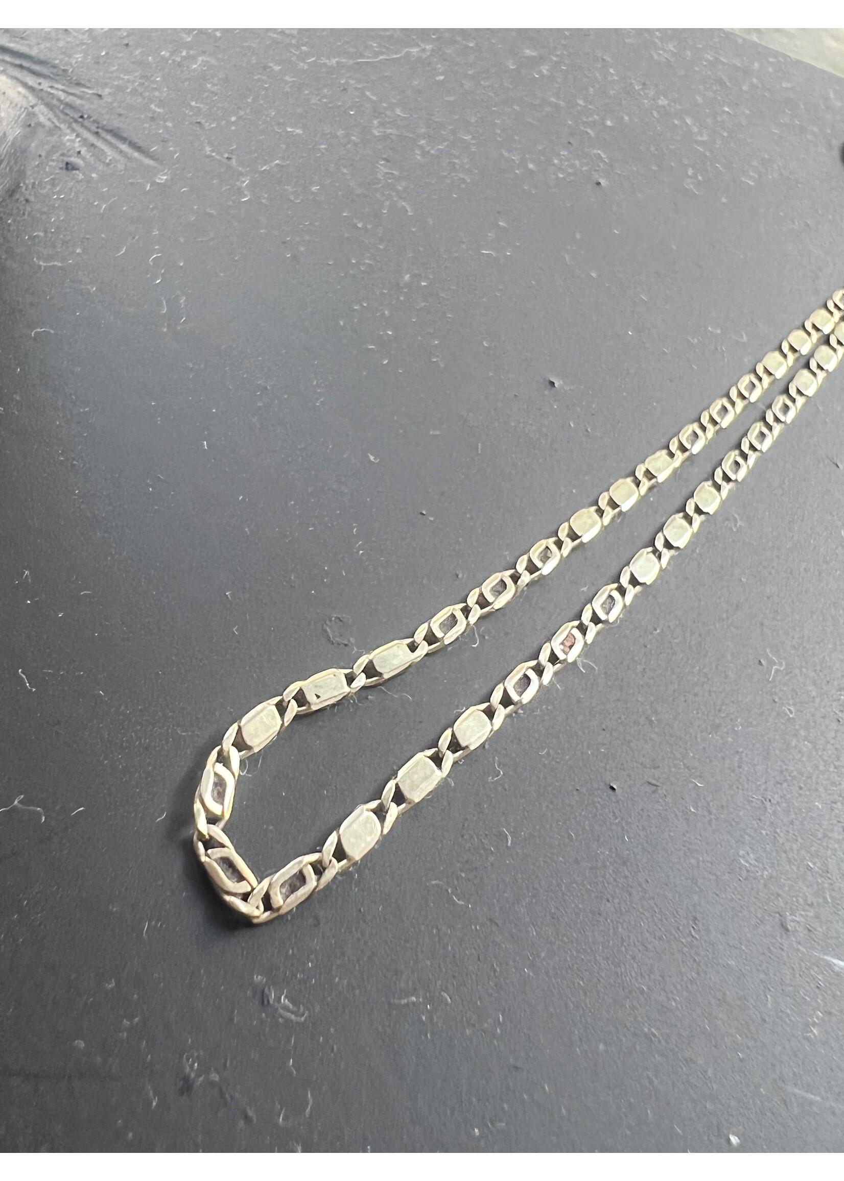 Vintage & Occasion Geelgouden 14k collier figaro - lengte  50cm