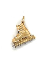 Vintage & Occasion Bicolor skeeler hanger 14 karaat goud
