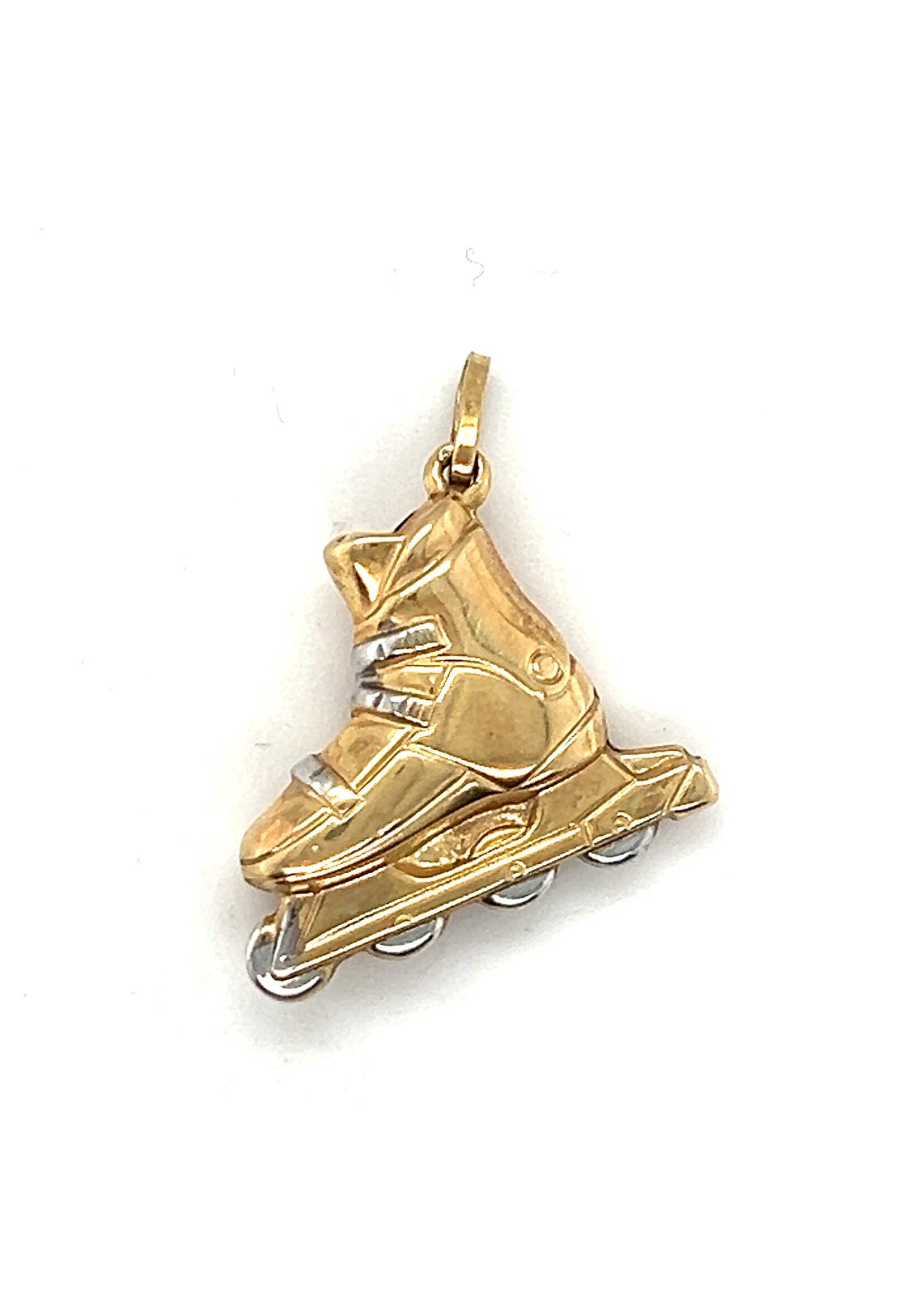 Vintage & Occasion Bicolor skeeler hanger 14 karaat goud