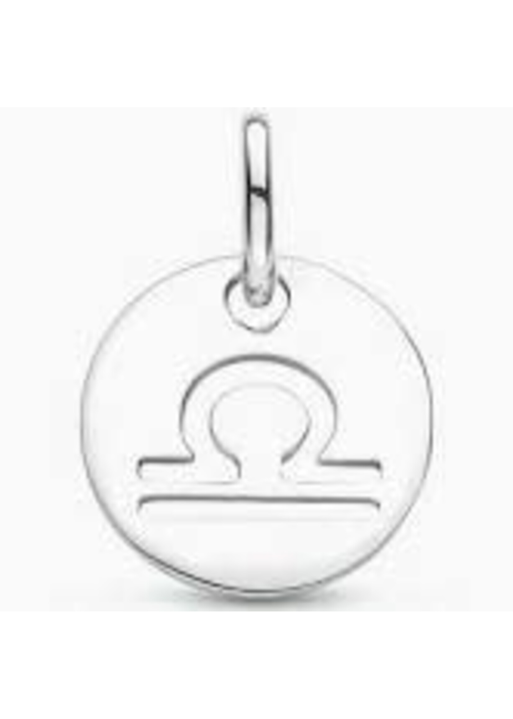 Cataleya jewels Zilveren hanger sterrenbeeld rond