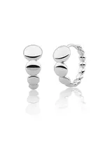 Sparkling Jewels EAS33 Sparkling Jewels Bubble Huggies creolen silver