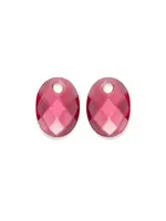 Sparkling Jewels EAGEM51-MO Sparkling Jewels Fuchsia Quartz medium ovaal