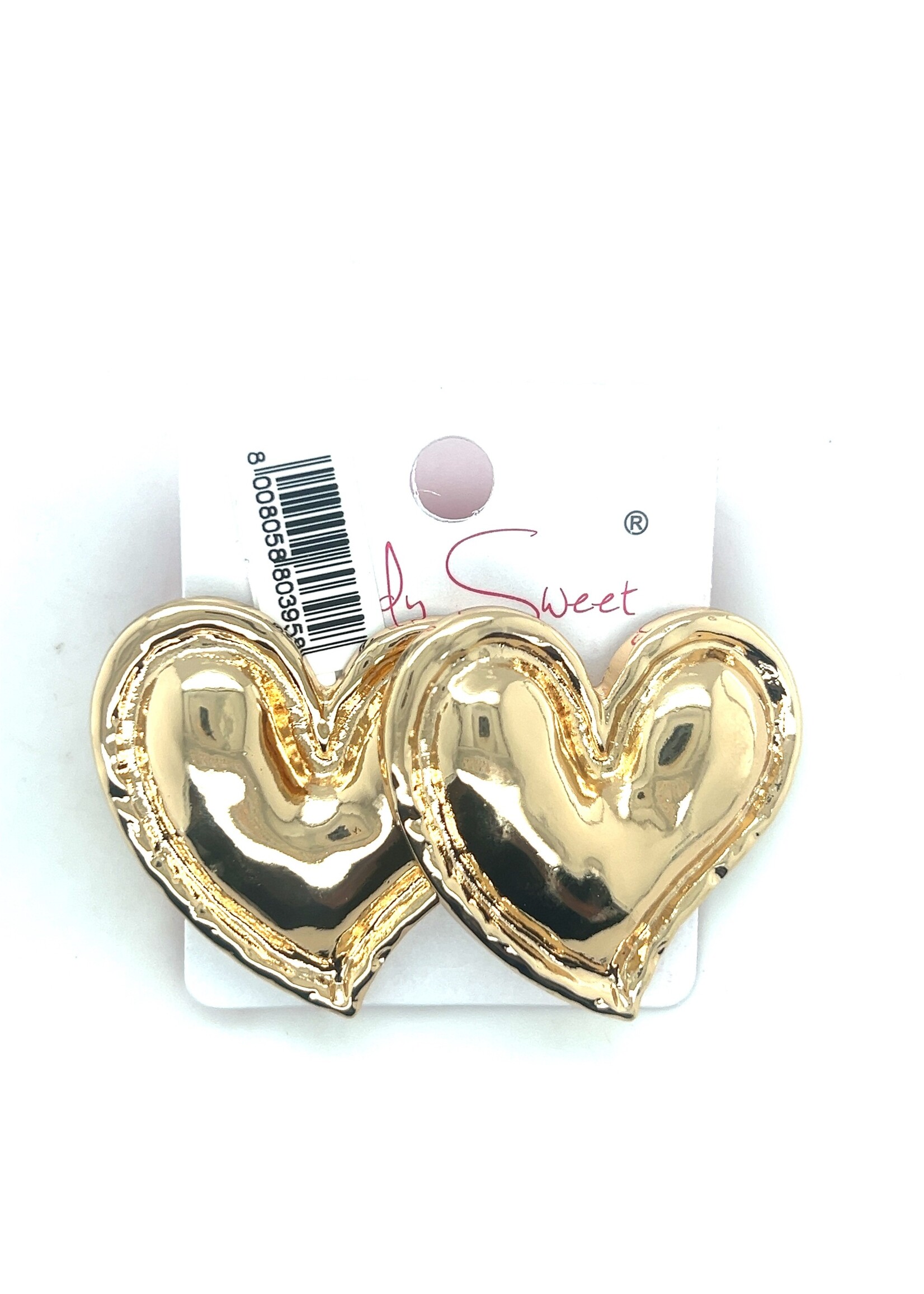 By Jam By Jam Oorbellen Heart Gold
