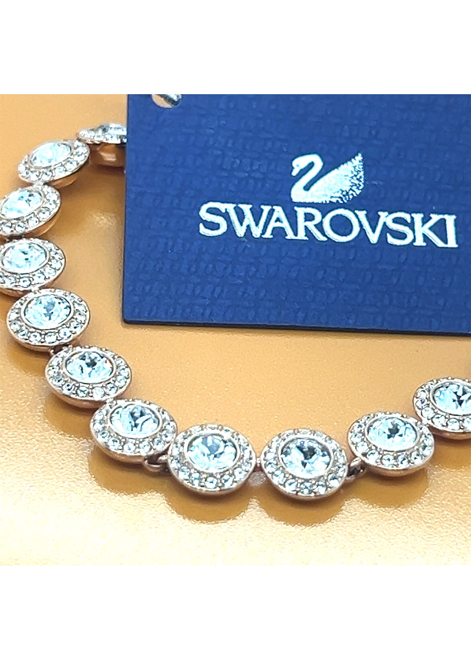 Vintage & Occasion Swarovski armband tennisarmband rosé 16cm