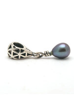 Trollbeads Trollbeads Retired Drop Pearl Black 11904B