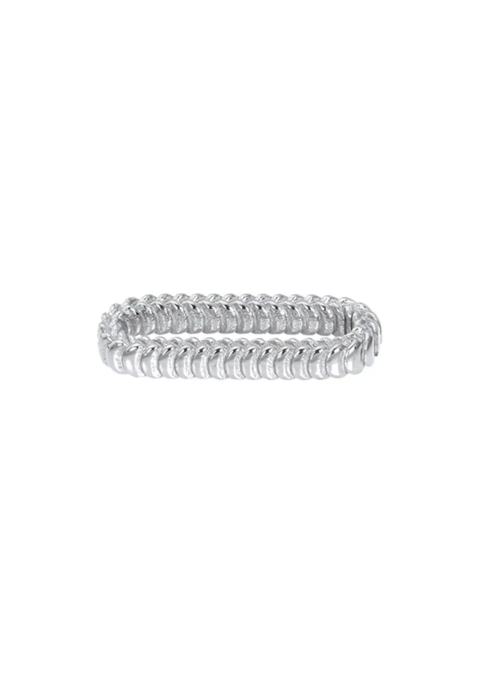 Ixxxi Ixxxi Schakel Braided Silver