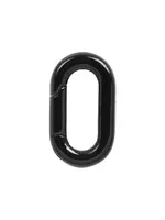 Ixxxi Ixxxi Verbindschakel Oval Black