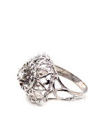 Vintage & Occasion Occasion witgouden ring met 9 diamanten 0.49ct SI - G