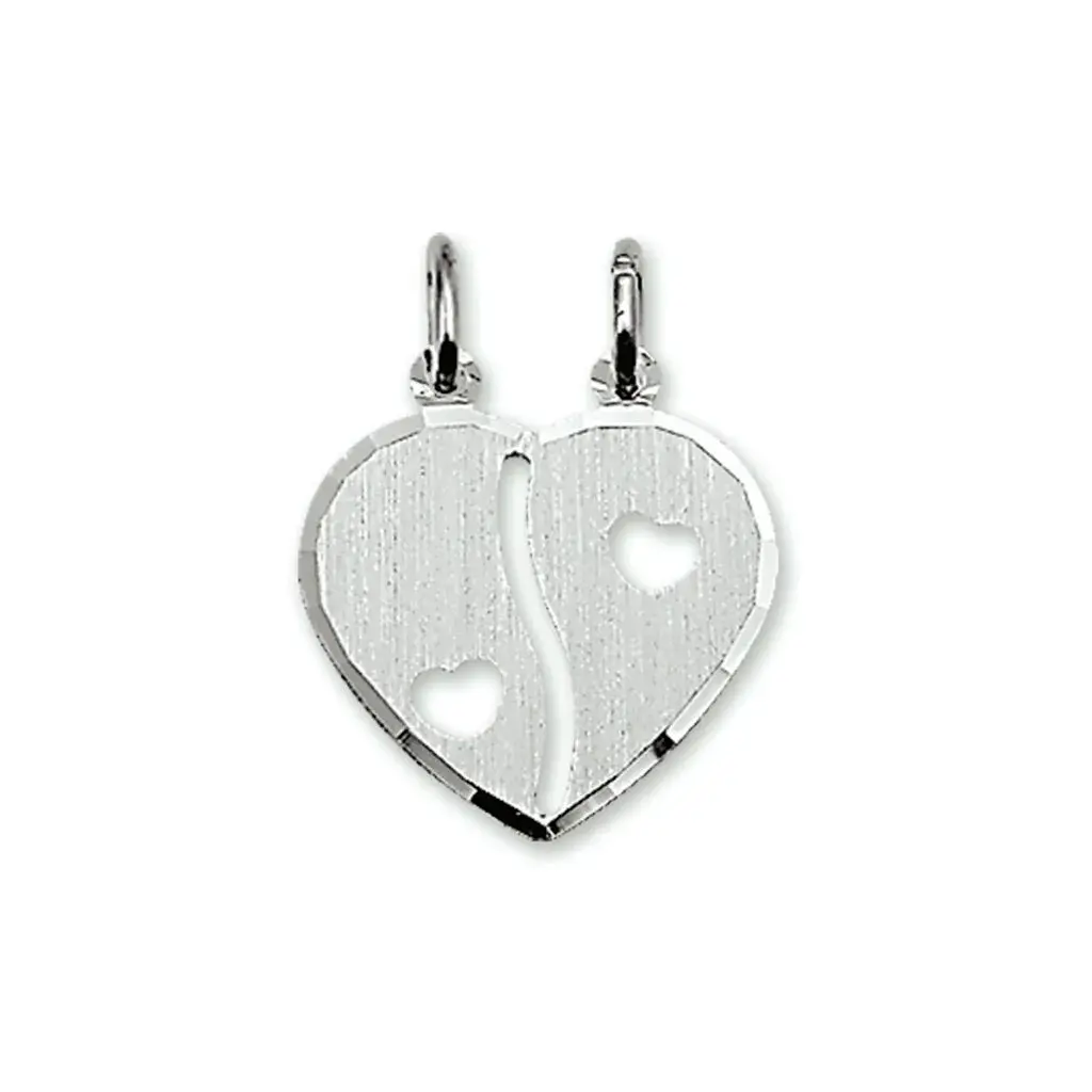 Elli Dames Sieraden Set dames hart met kristallen in 925 sterling zilver roségoud verguld