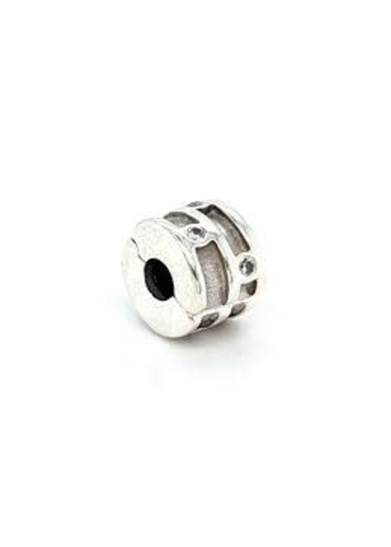 Pandora Sparkling Clip (790291 Rrp.$69) Silver Charm 2.77G