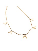Vintage & Occasion Geelgouden  14 karaat collier met v