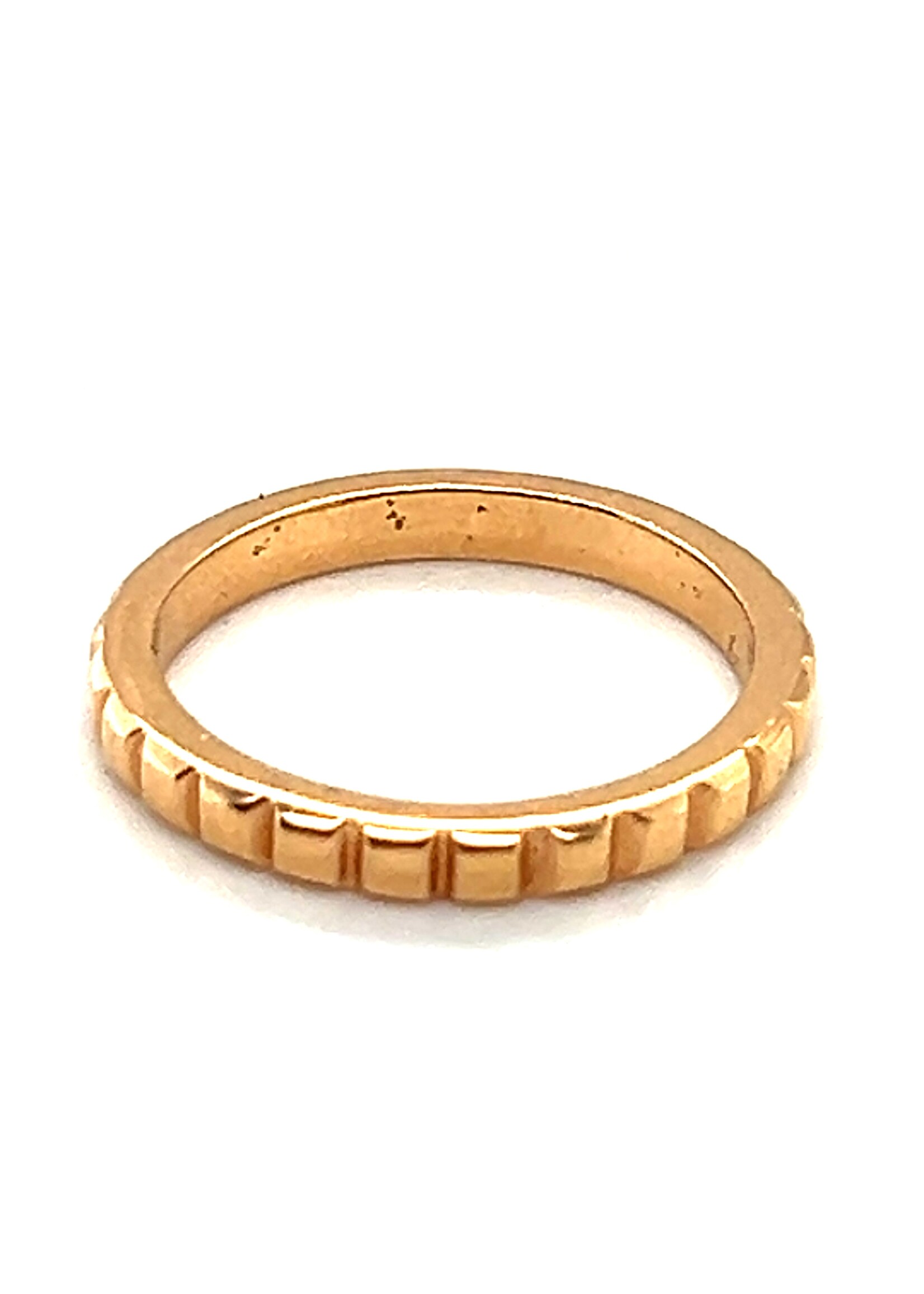 Vintage & Occasion Rosegouden ring motief 18k